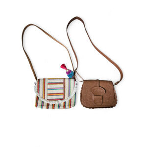 NWOT Bundle of Women's Purse's CATO and Unknown BOHO Crossbody Embroidered